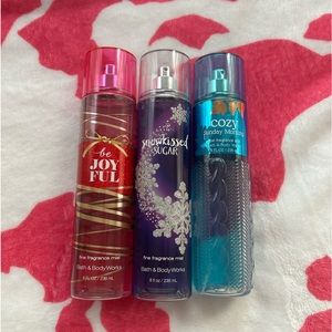 ♡︎ Bath & Body Works ♡︎ 3 Discontinued Fragrance Mists